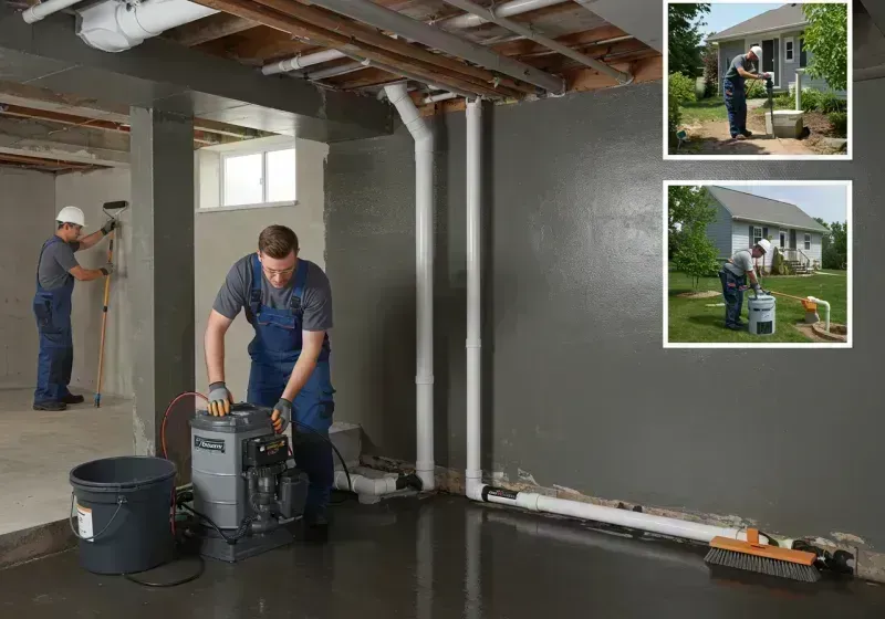 Basement Waterproofing and Flood Prevention process in Newaygo, MI